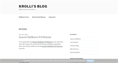 Desktop Screenshot of mkroll.de